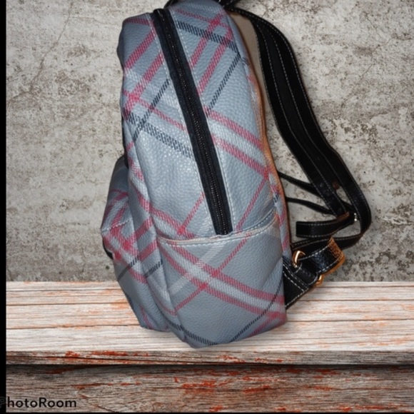 Vera Bradley | Bags | Nwot Vera Bradley Perfectly Plaid Mini  NWOT Gray and plaid mini backpack